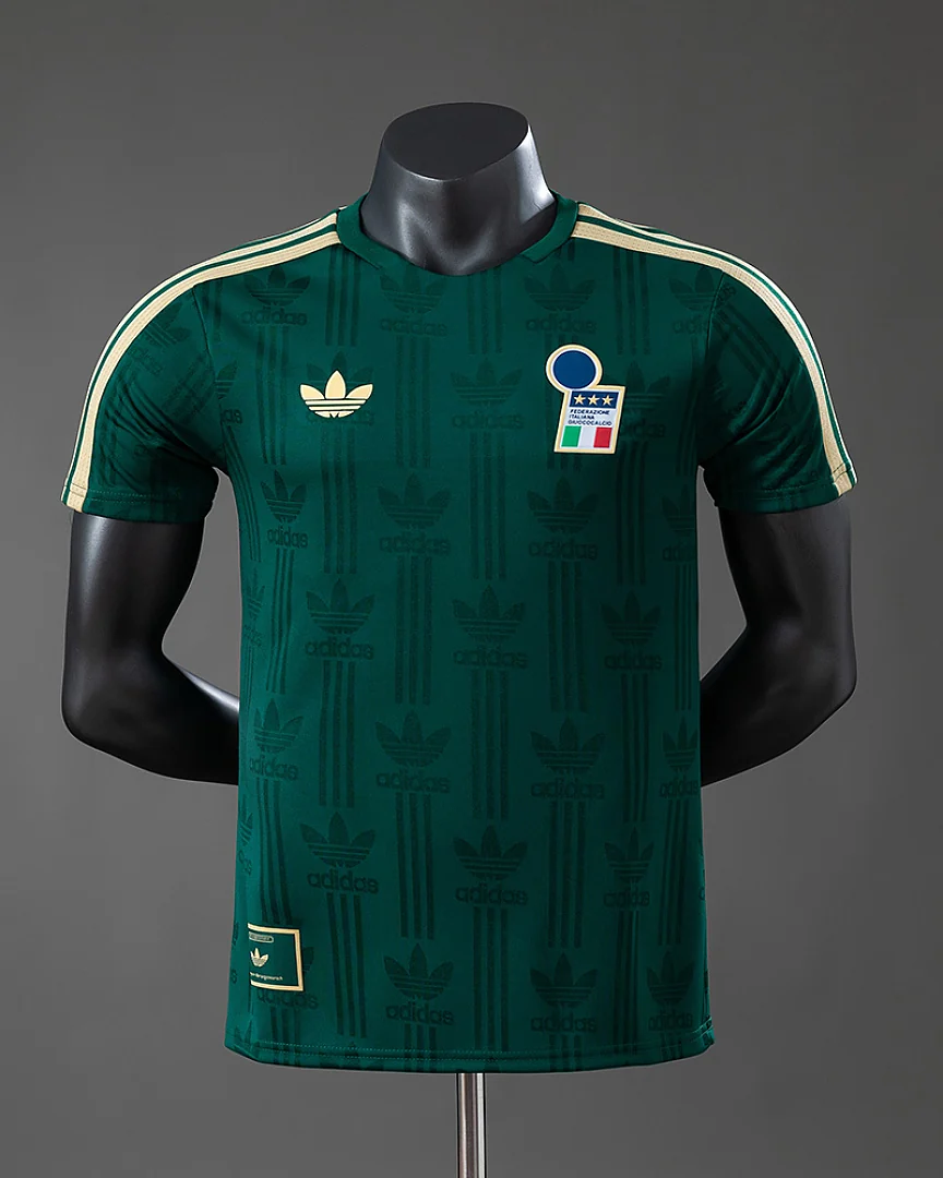 Camisola de Treino Itália 2026 Verde Versão Jogador