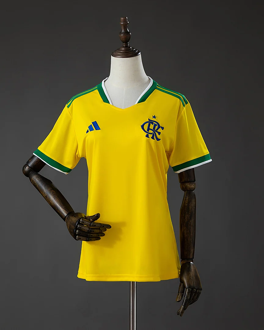Camisola Flamengo 26/27 Edição Especial Amarela Mulher