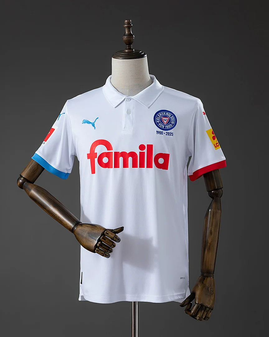 Camisola Holstein Kiel 2025 125 Anos