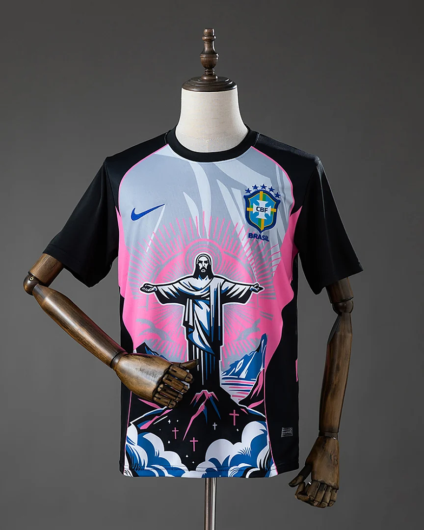 Camisola Brasil 2026 Edição Especial Rosa