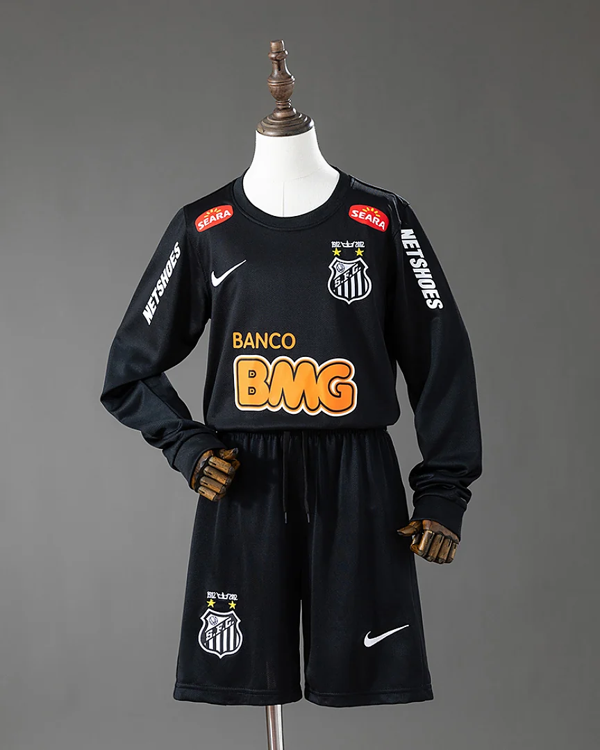 Kit Criança Santos 12/13 Alternativa Manga Comprida