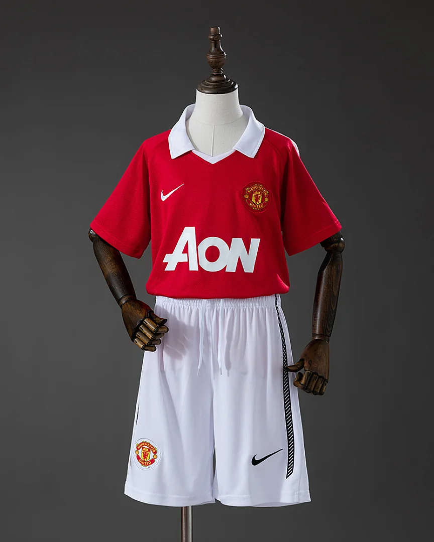 Kit Criança Manchester United 10/11 Principal