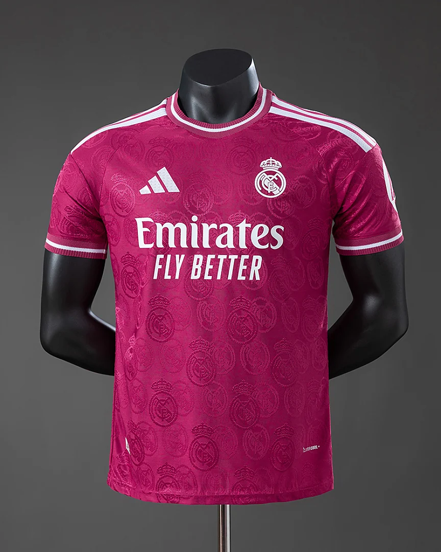Camisola Real Madrid 26/27 Edição Especial Rosa Versão Jogador