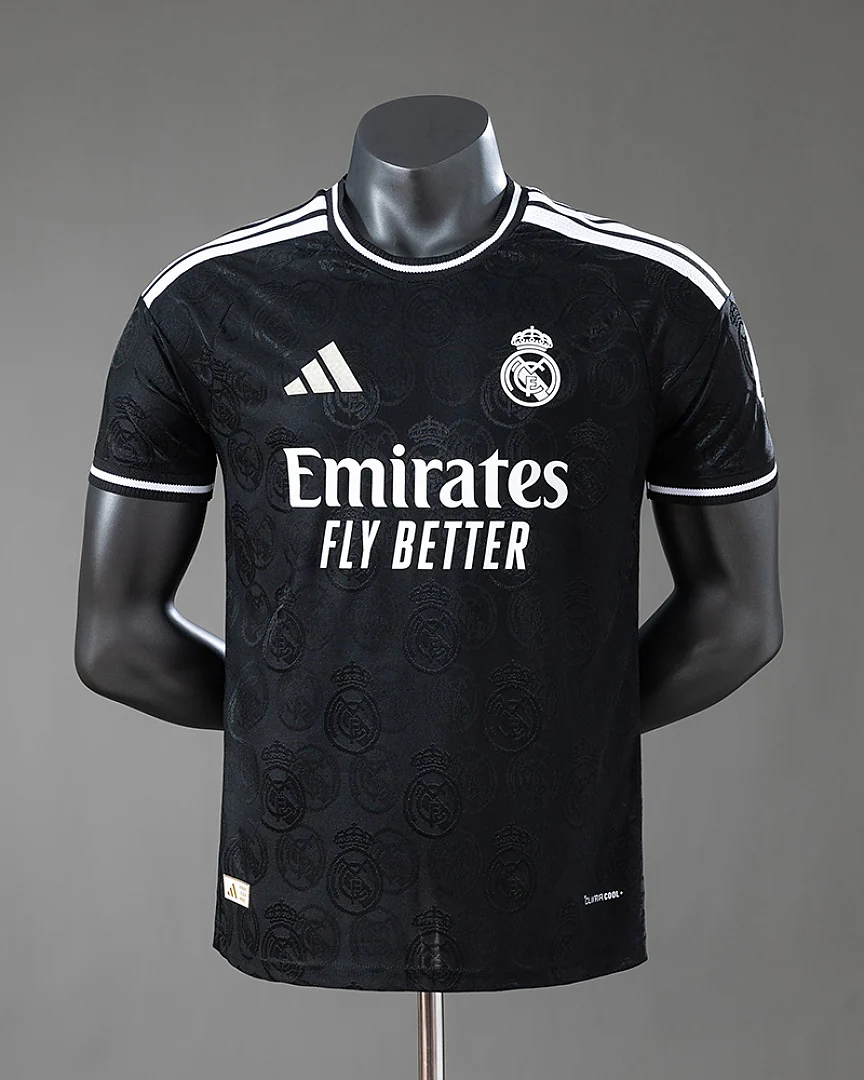 Camisola Real Madrid 26/27 Edição Especial Preta Versão Jogador