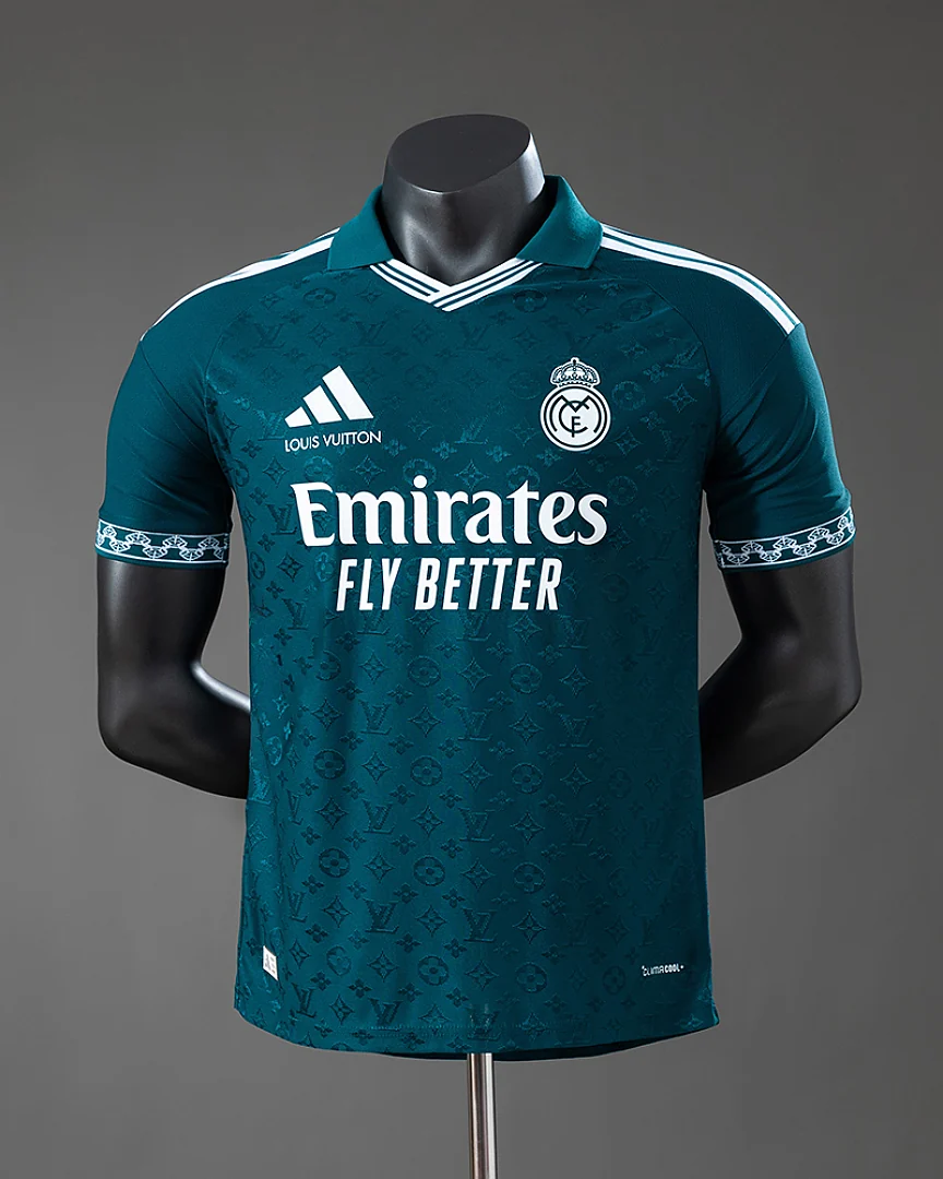 Camisola Real Madrid 26/27 Edição Especial Verde Versão Jogador