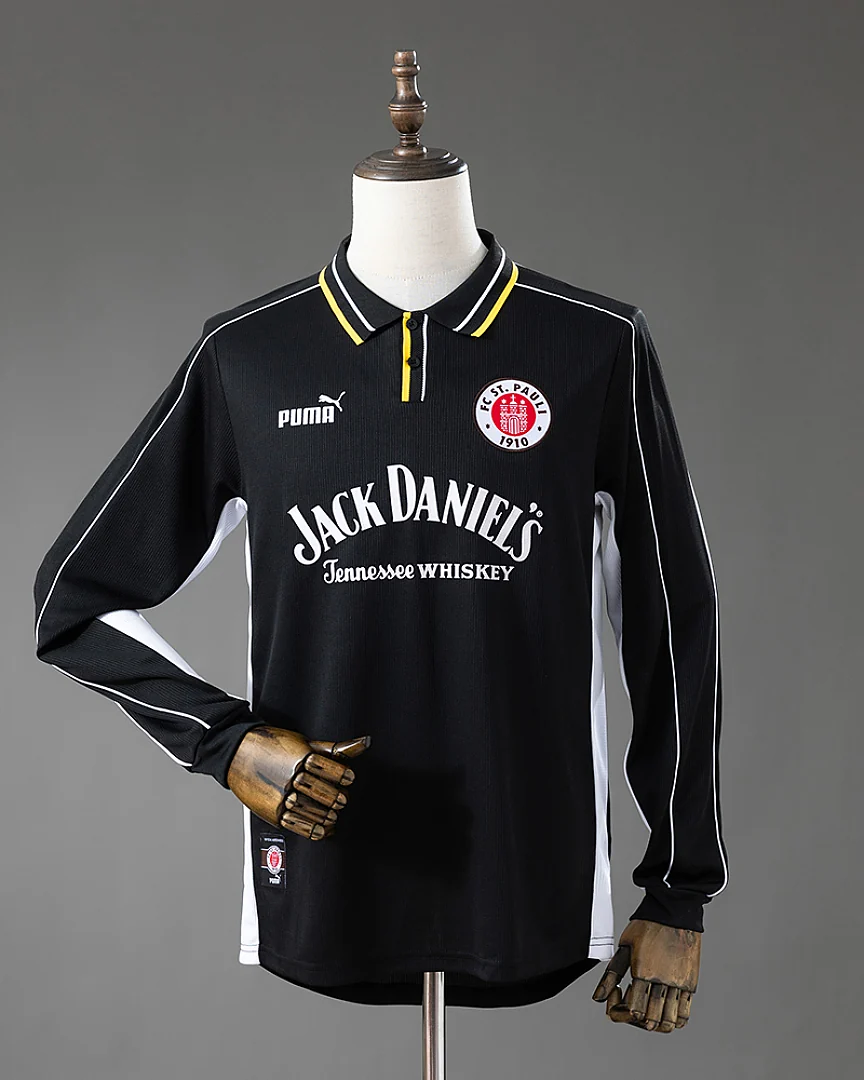 Camisola Retro St. Pauli 1999/00 Alternativa Manga Comprida