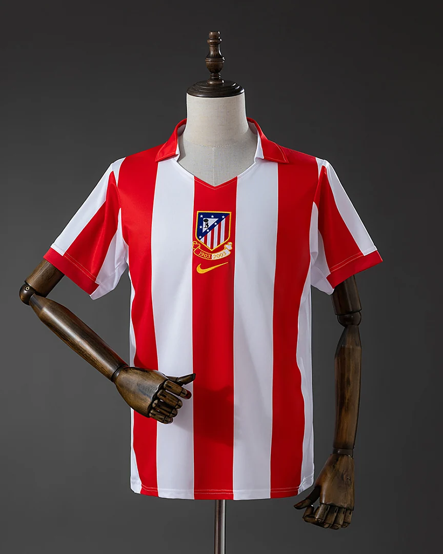 Camisola Retro Atlético de Madrid 2003/04 Principal