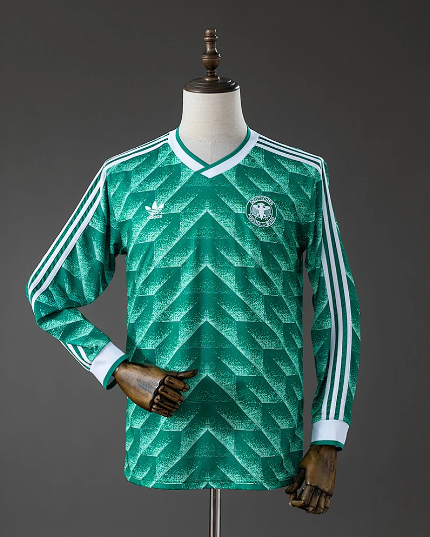 Camisola Retro Alemanha 1990/91 Alternativa Manga Comprida