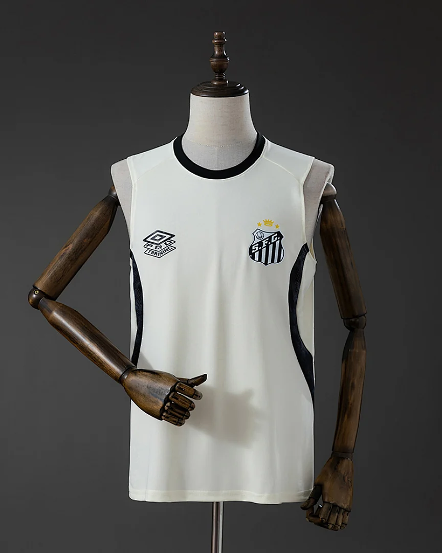 Camisola de Treino sem Mangas Santos 26/27 Bege
