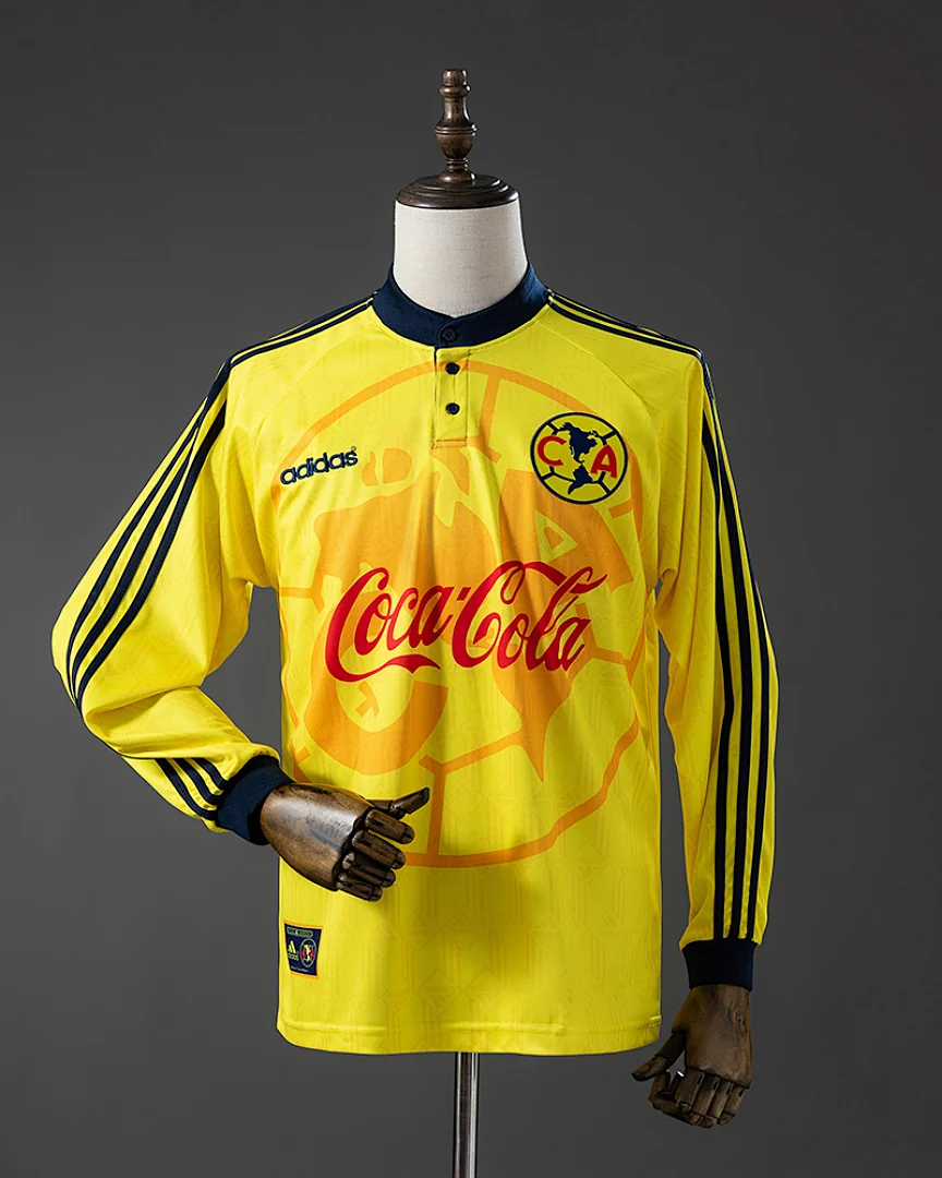 Camisola Retro Club América 1997/98 Principal Manga Comprida