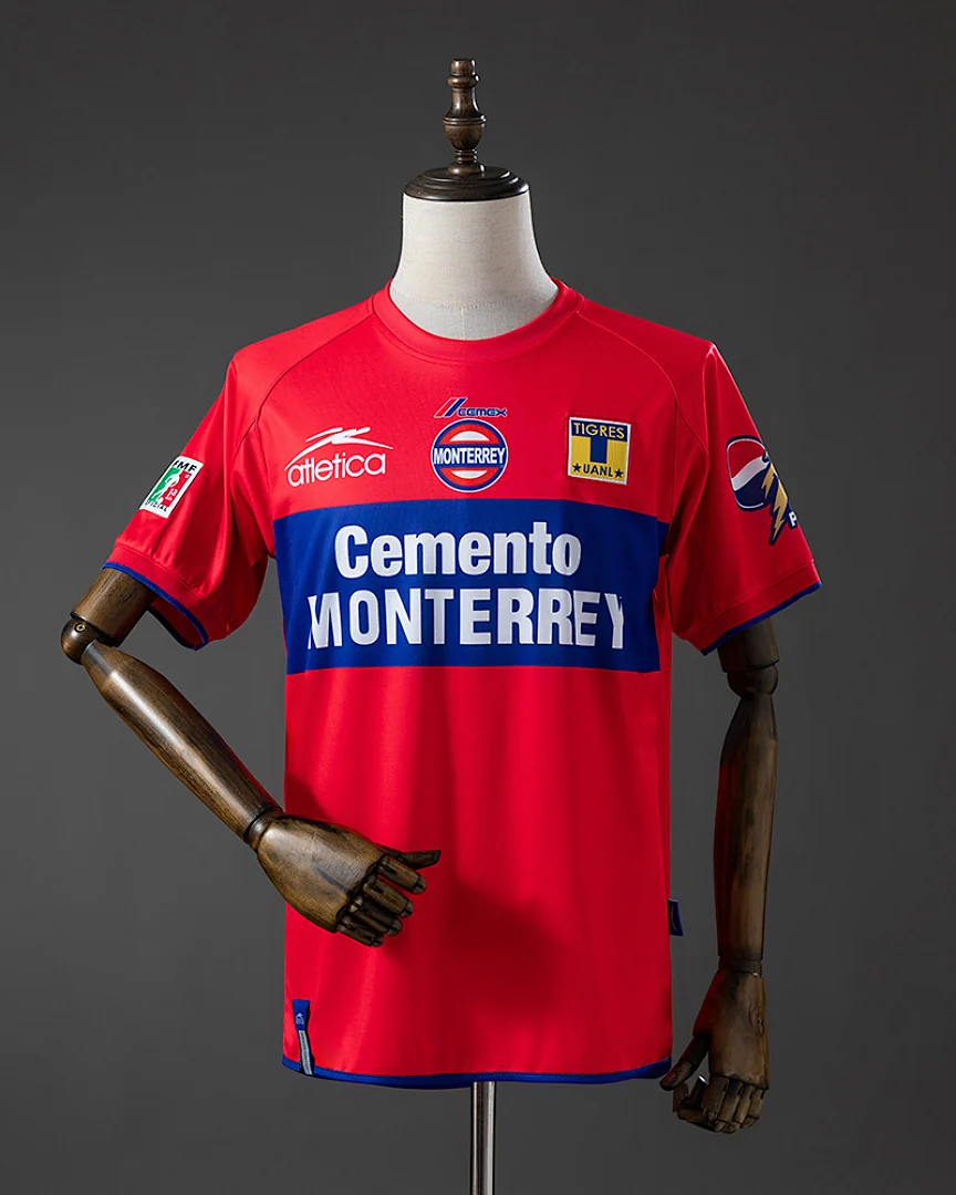Camisola Retro Tigres UANL 2001/02 Alternativa