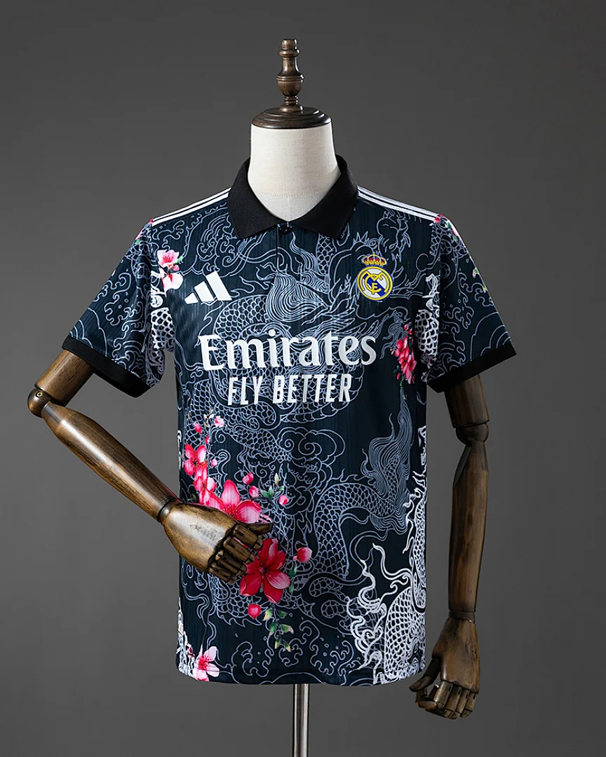 Camisola Real Madrid 25/26 Edição Especial Preta