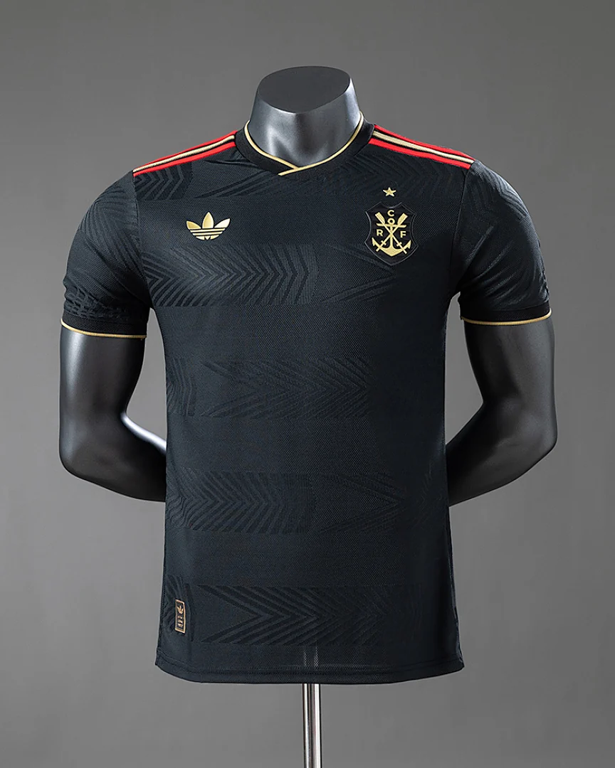 Camisola Flamengo 25/26 Edição Especial Preta Versão Jogador