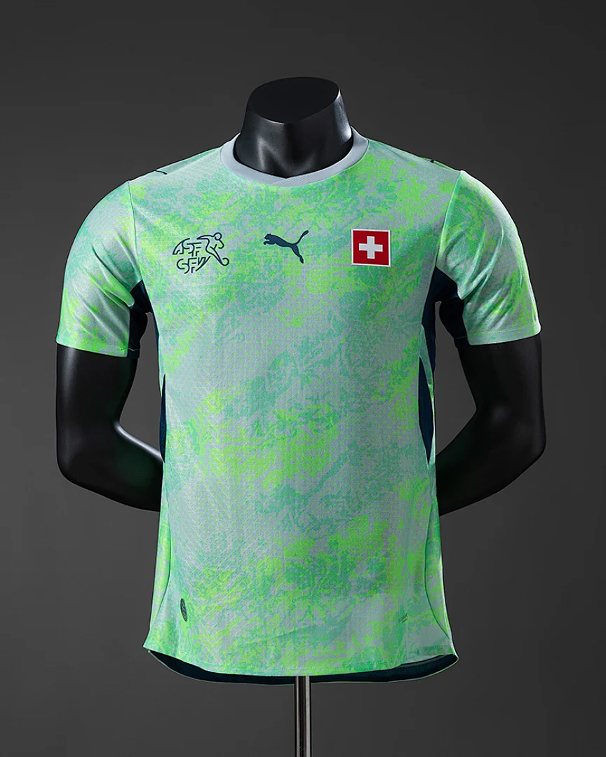 Camisola Suíça 2026 Alternativa Versão Jogador