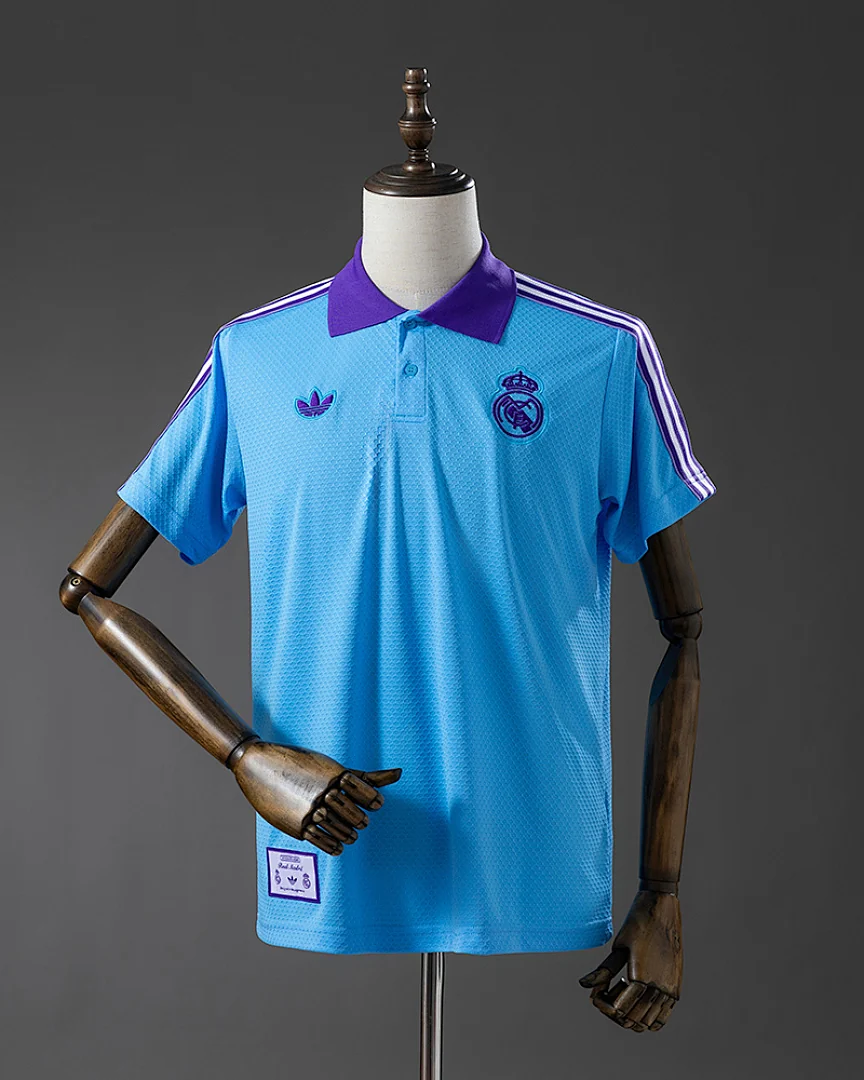 Polo Real Madrid 25/26 Azul-Claro