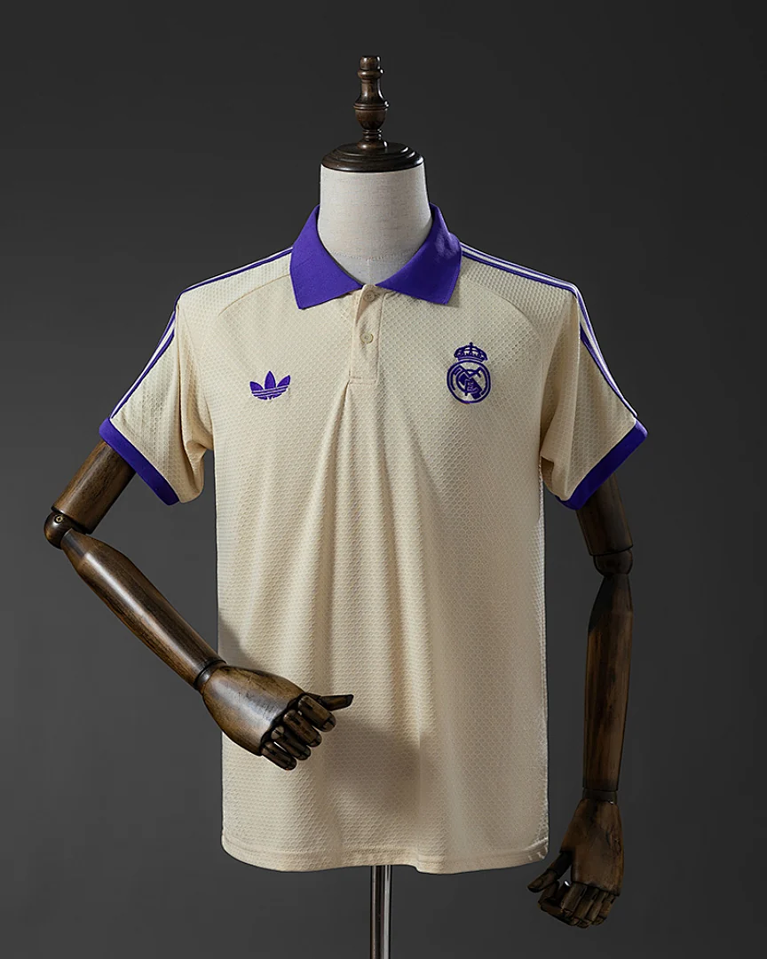 Polo Real Madrid 25/26 Laranja