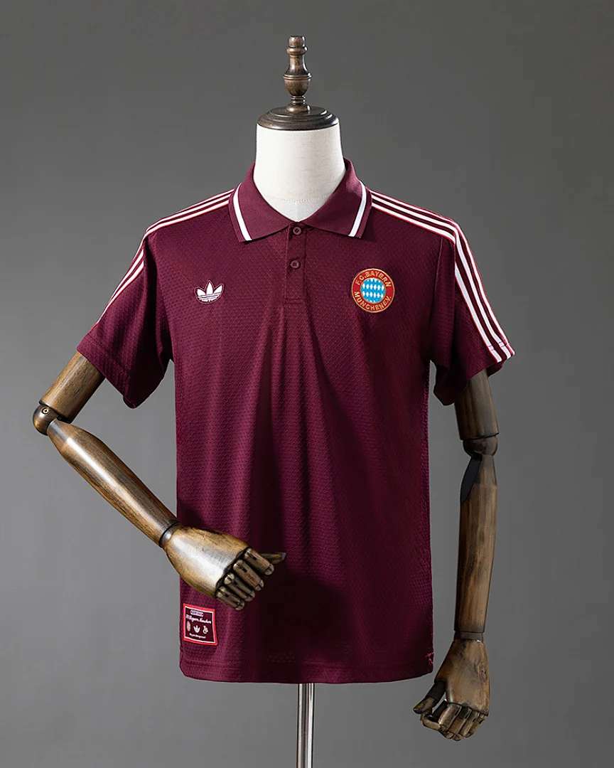 Polo Bayern Munique 25/26 Vermelho
