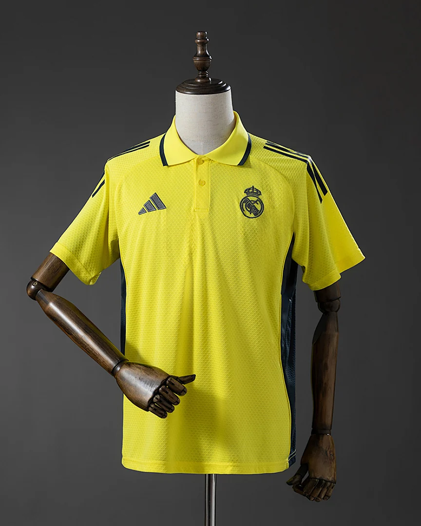 Polo Real Madrid 25/26 Amarelo