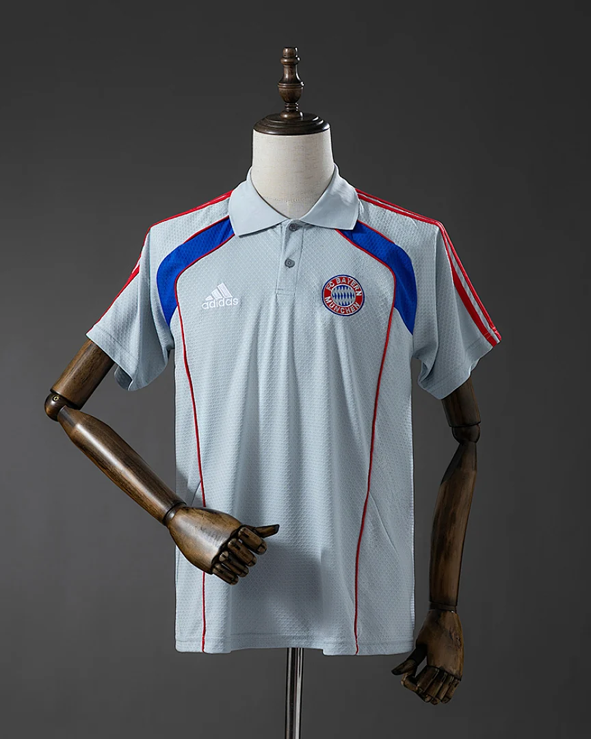 Polo Bayern Munique 25/26 Cinzento