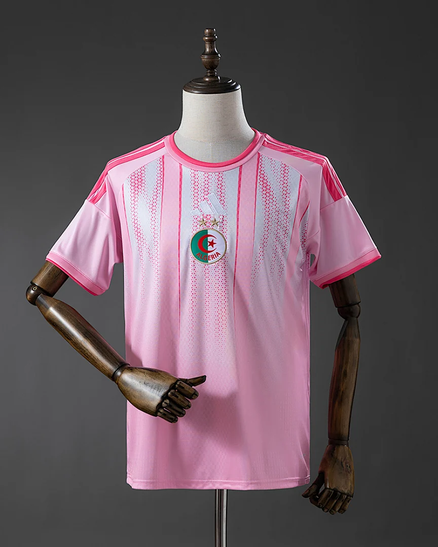 Camisola Argélia 2026 Rosa