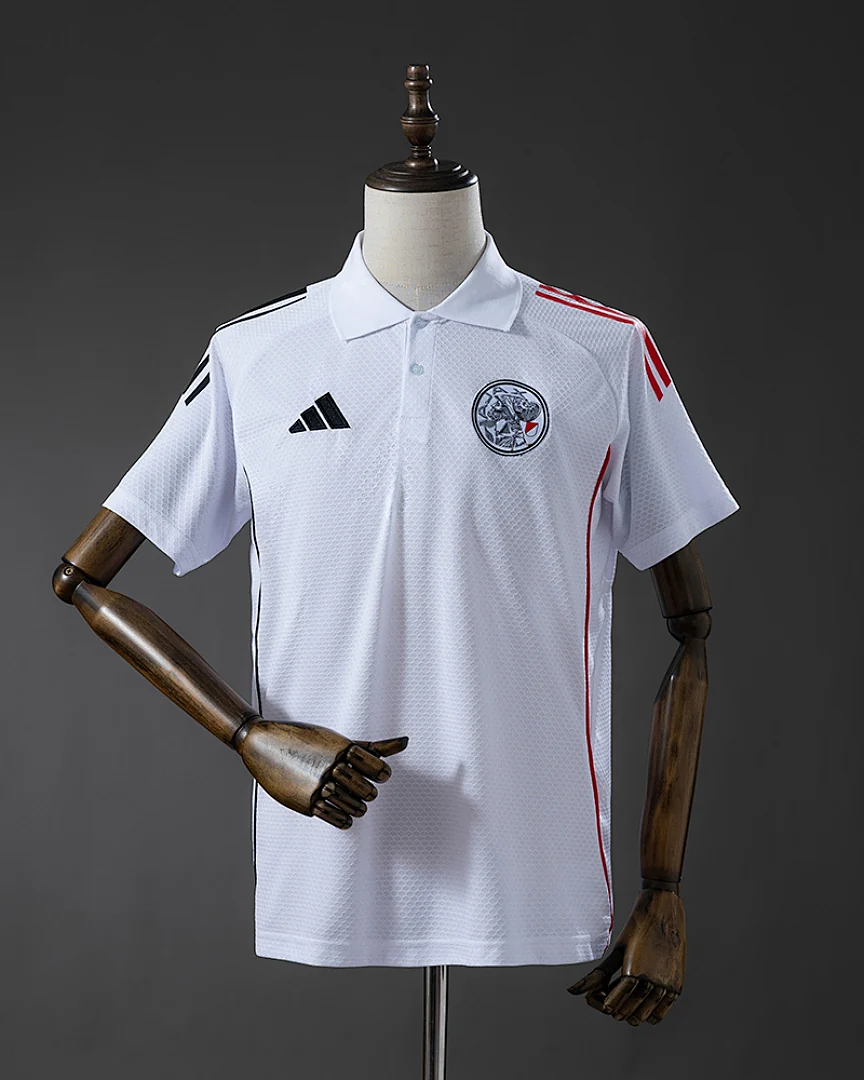 Polo Ajax 25/26 Branco
