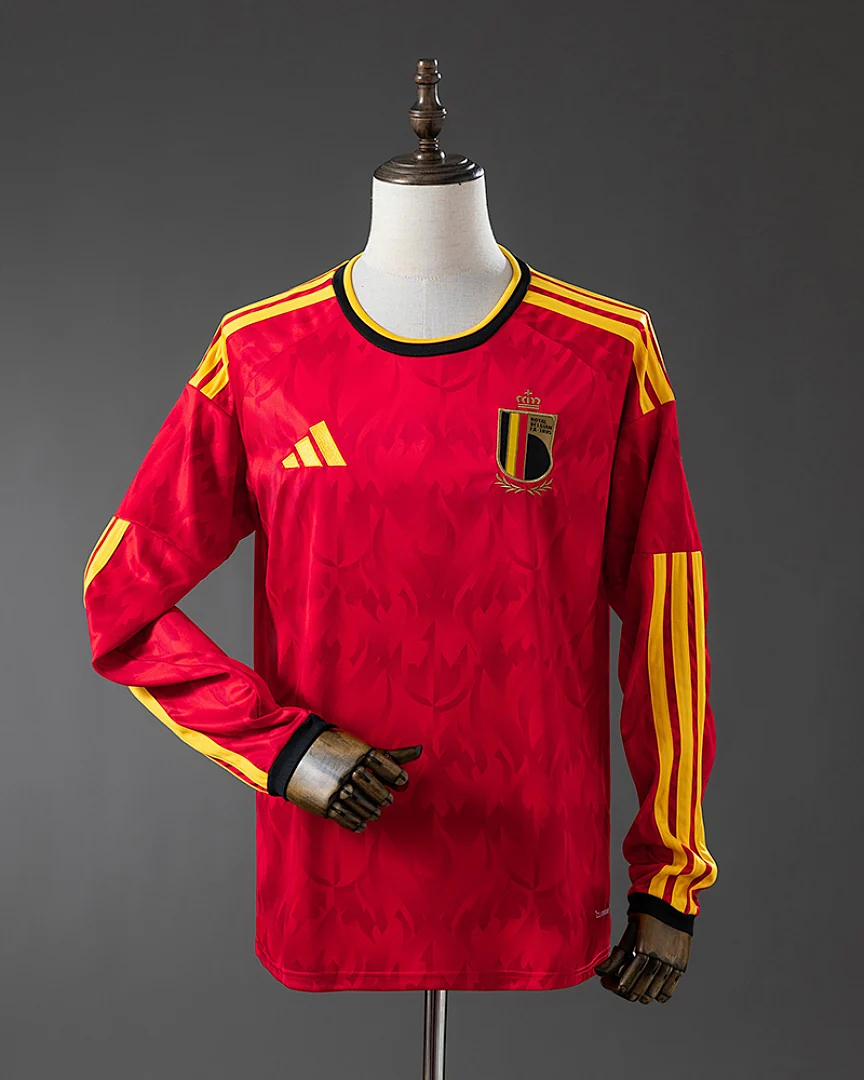 Camisola Bélgica 2026 Principal Manga Comprida