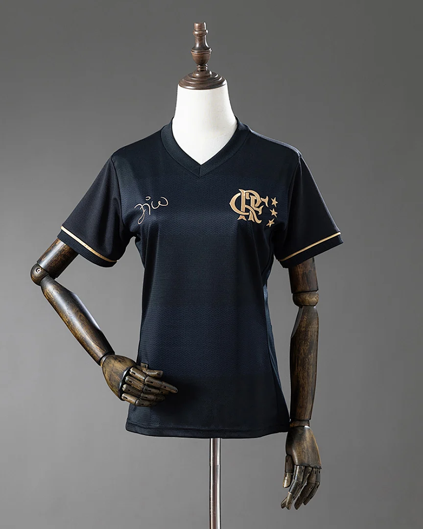 Camisola Flamengo 25/26 Edição Especial Preta Mulher