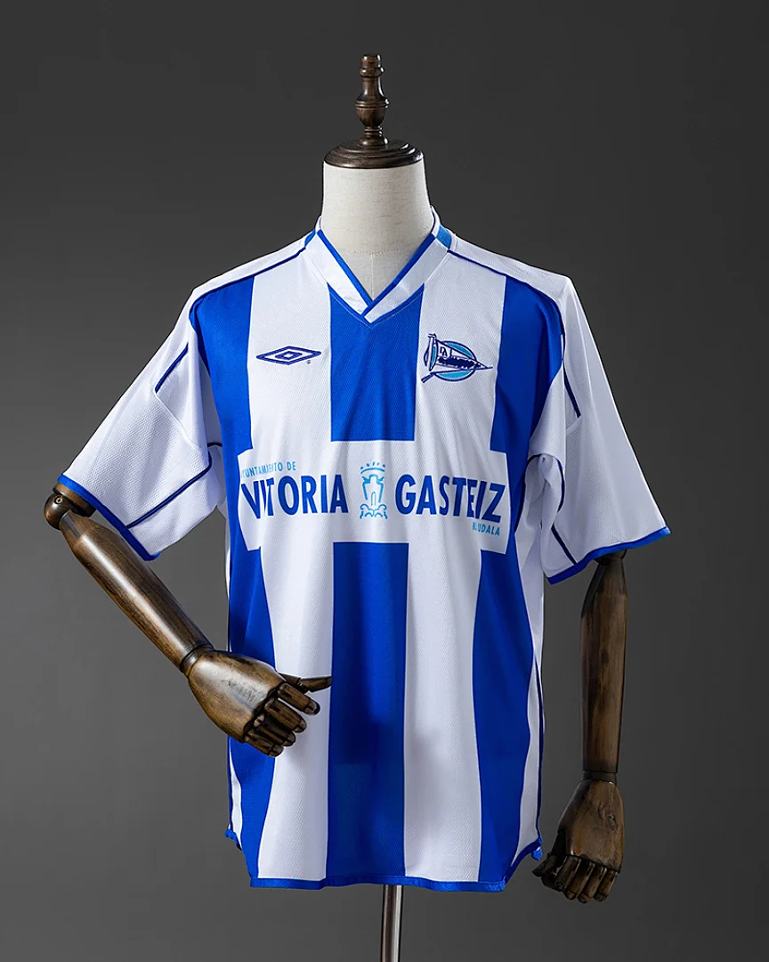 Camisola Retro Alavés 2003/04 Principal