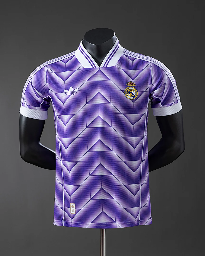 Camisola Real Madrid 25/26 Roxa Versão Jogador