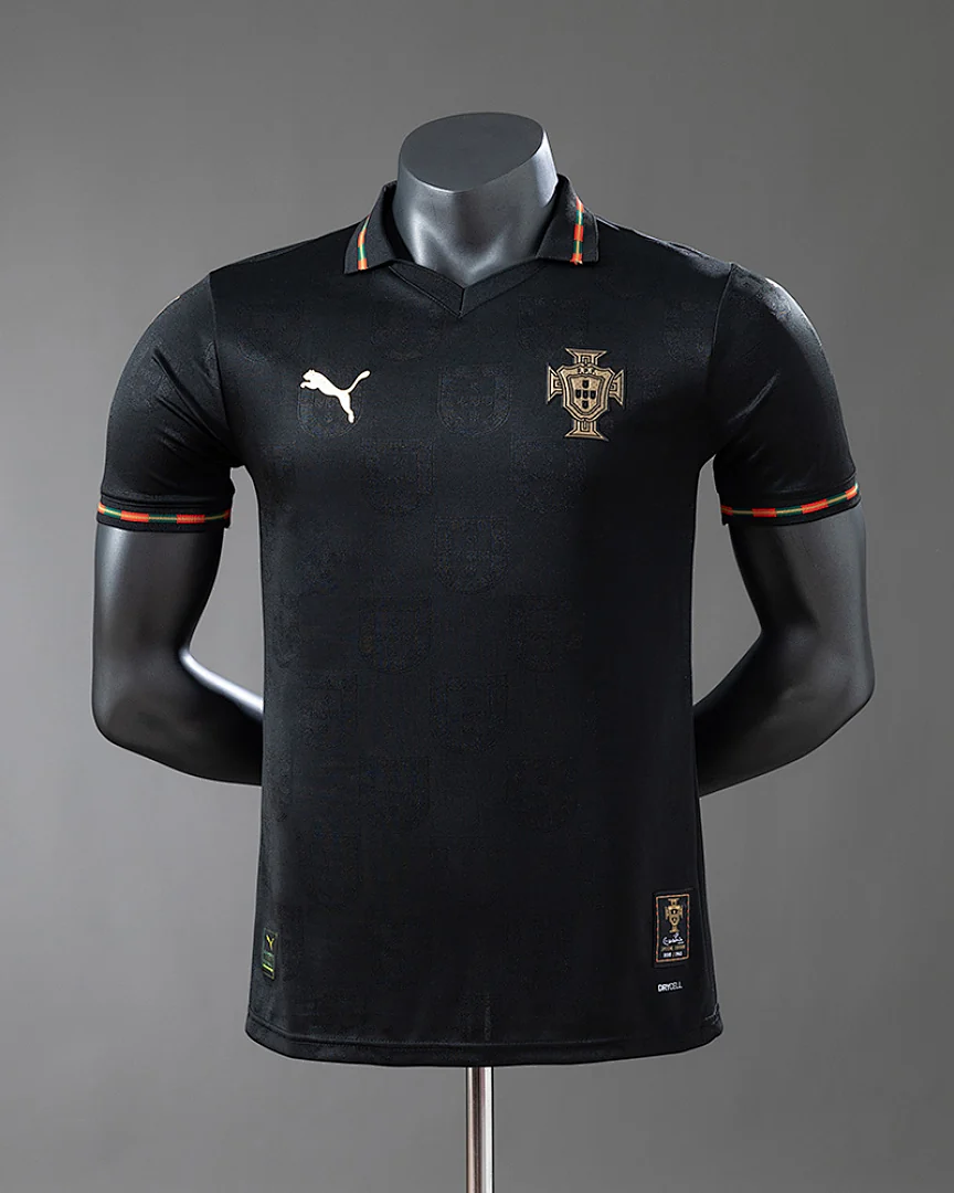 Camisola Portugal 2026 Edição Especial Preta Versão Jogador