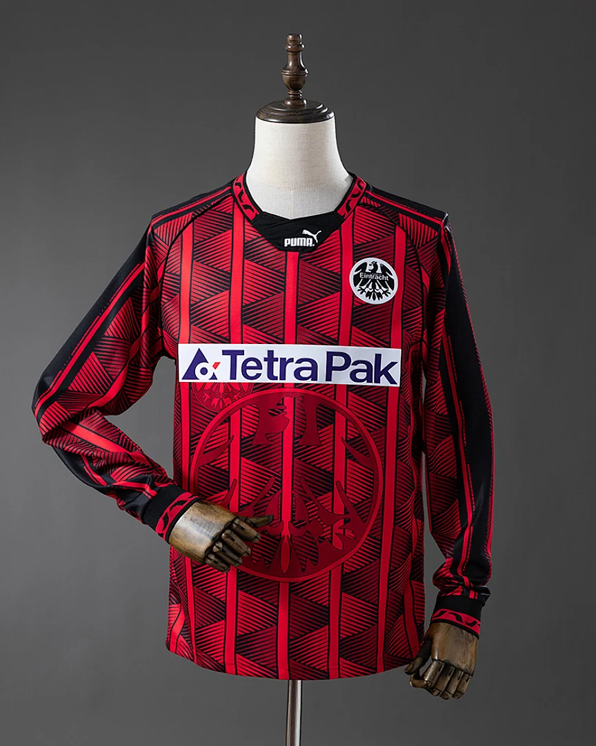 Camisola Retro Eintracht Frankfurt 1995/96 Principal Manga Comprida