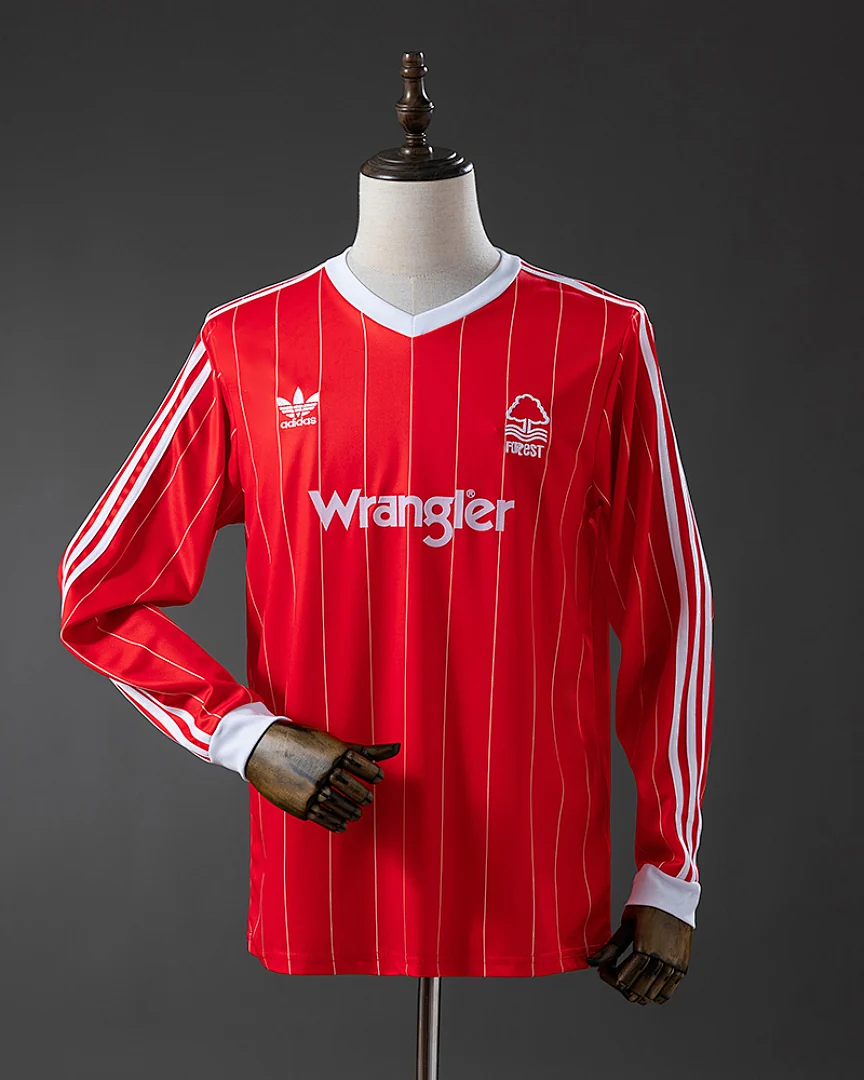 Camisola Retro Nottingham Forest 1982/84 Alternativa Manga Comprida
