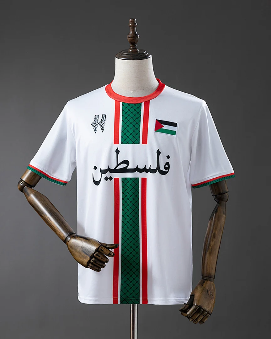 Camisola Palestina 2025 Edição Especial Branca