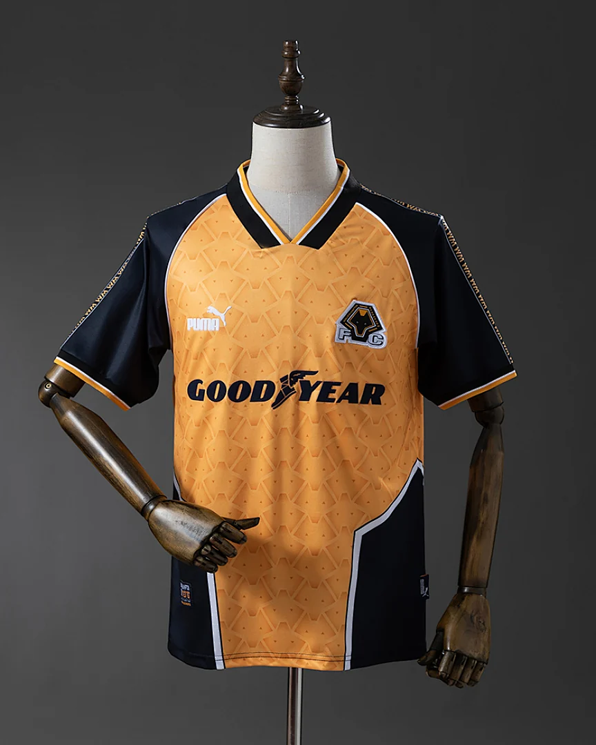 Camisola Retro Wolverhampton 1996/98 Principal