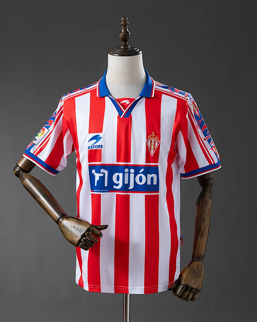 Camisola Retro Sporting de Gijón 1999/00 Principal