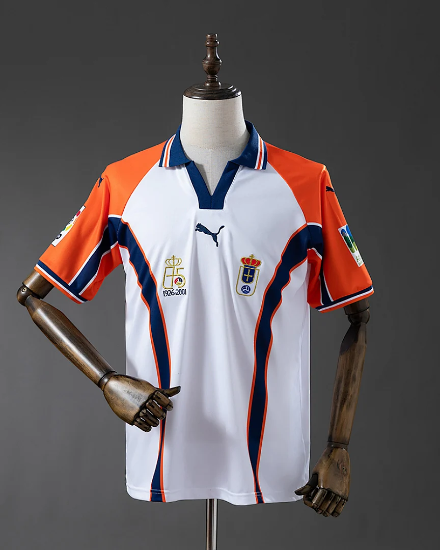Camisola Retro Real Oviedo 2001 Alternativa