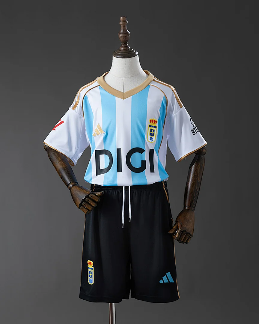Kit Criança Real Oviedo 25/26 Terceira
