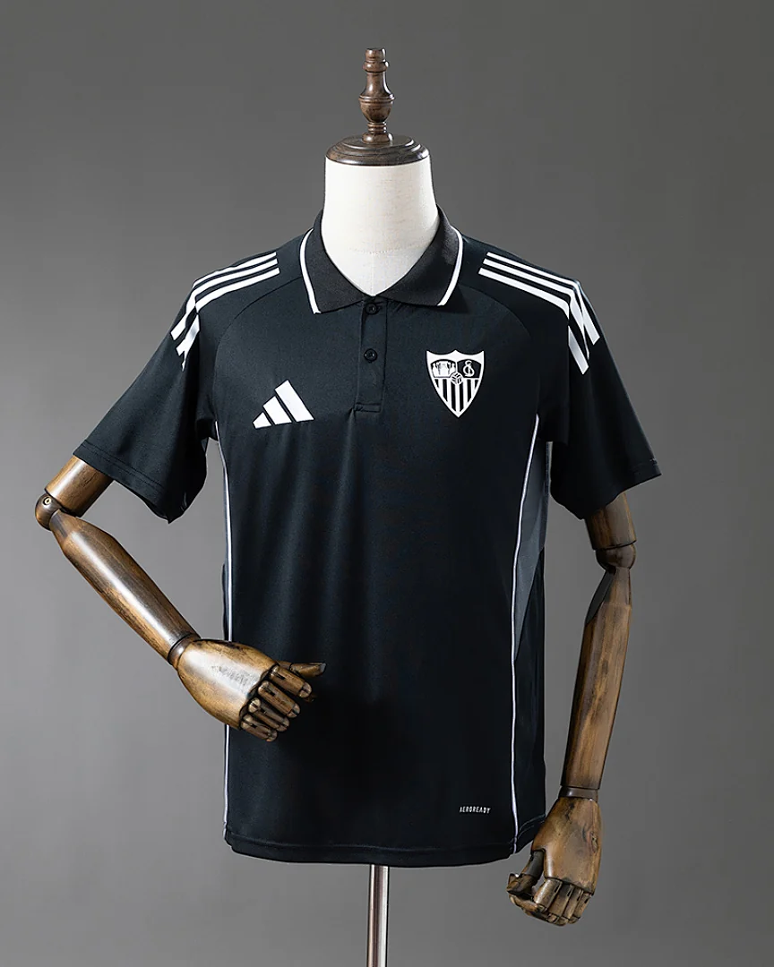 Polo Sevilha 25/26 Preto