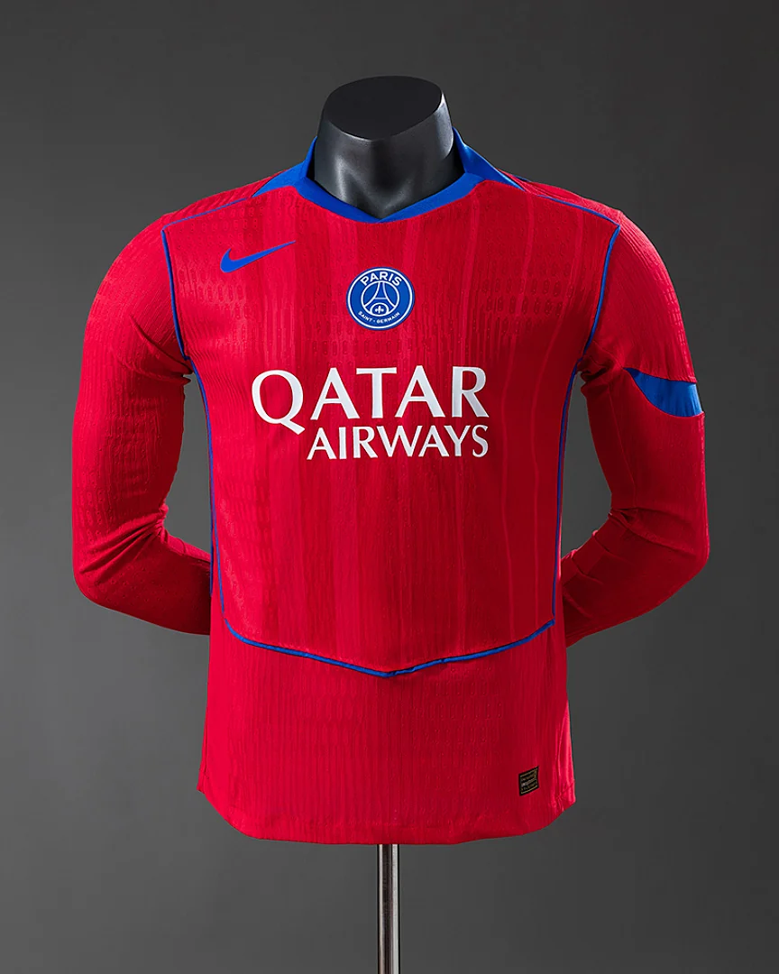 Camisola Paris Saint-Germain 25/26 Terceira Versão Jogador Manga Comprida
