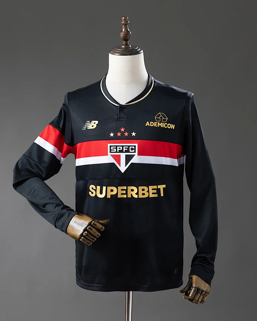 Camisola São Paulo 25/26 Terceira Manga Comprida