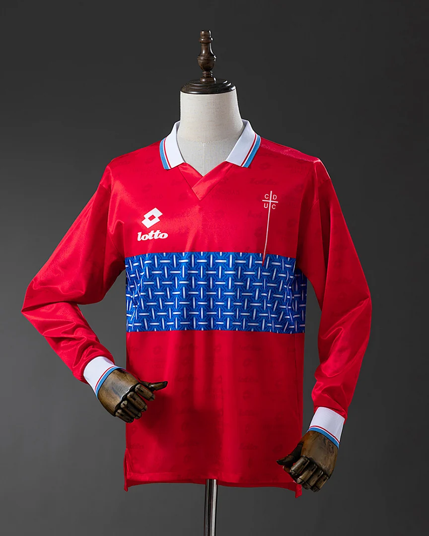 Camisola Retro Universidad Católica 1996 Alternativa Manga Comprida