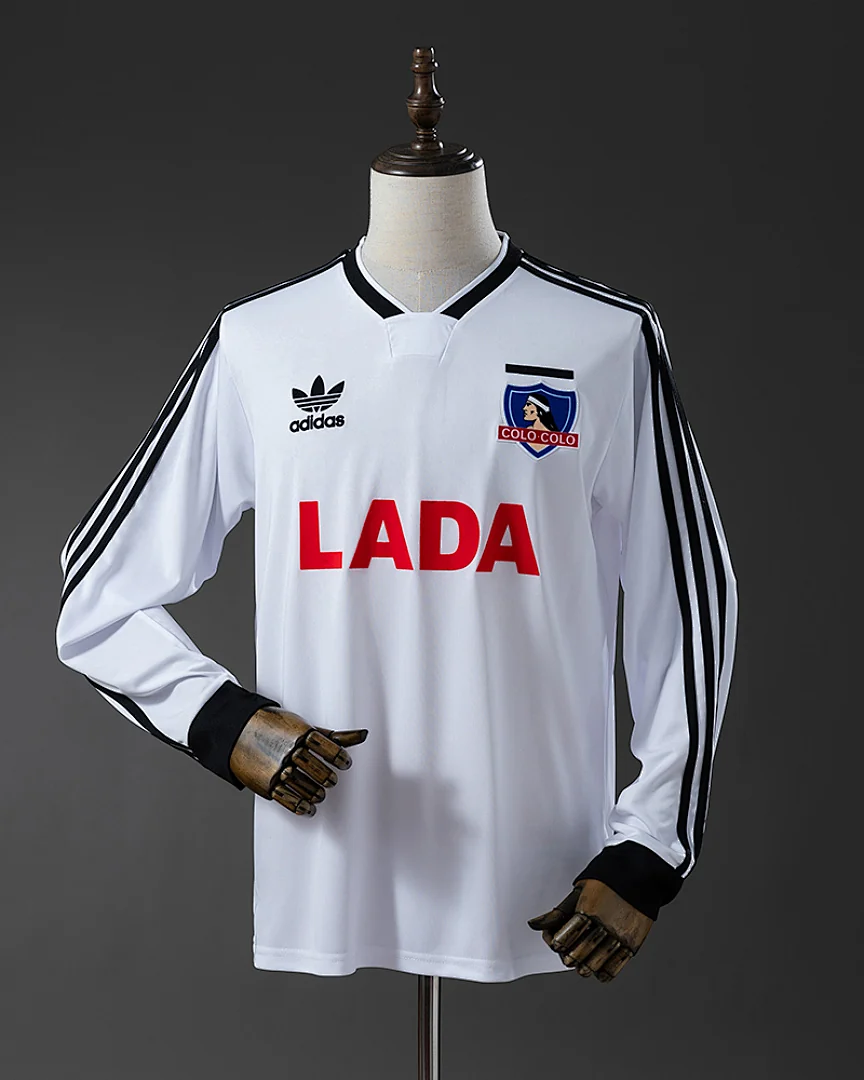 Camisola Retro Colo-Colo 1991 Principal Manga Comprida