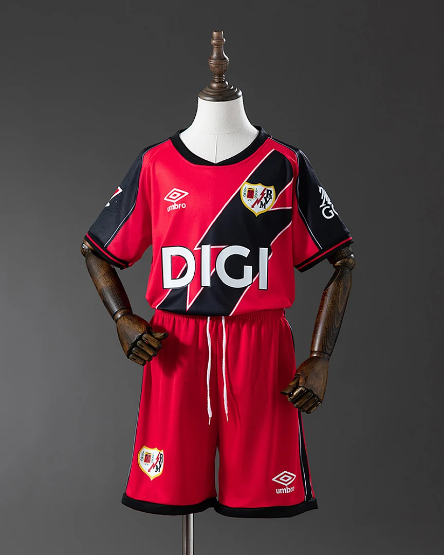 Kit Criança Rayo Vallecano 25/26 Alternativa
