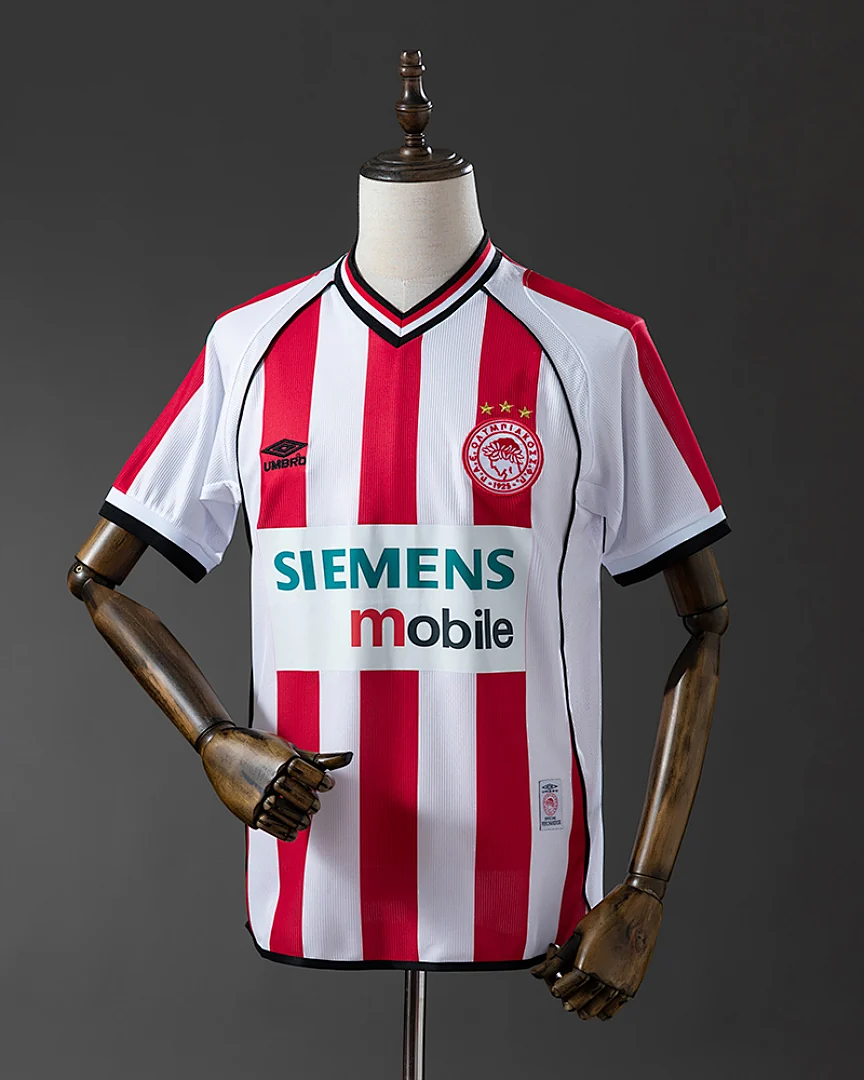 Camisola Retro Olympiacos 2001/02 Principal