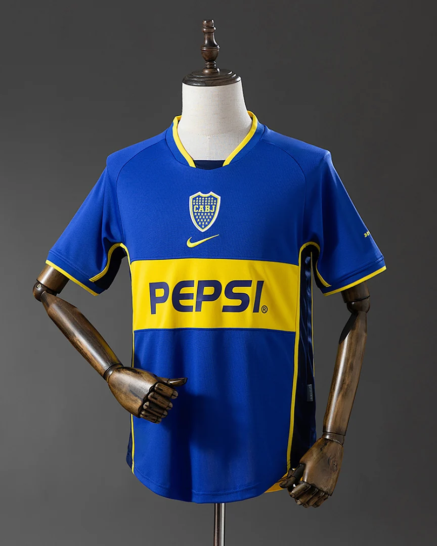 Camisola Retro Boca Juniors 2002/03 Principal