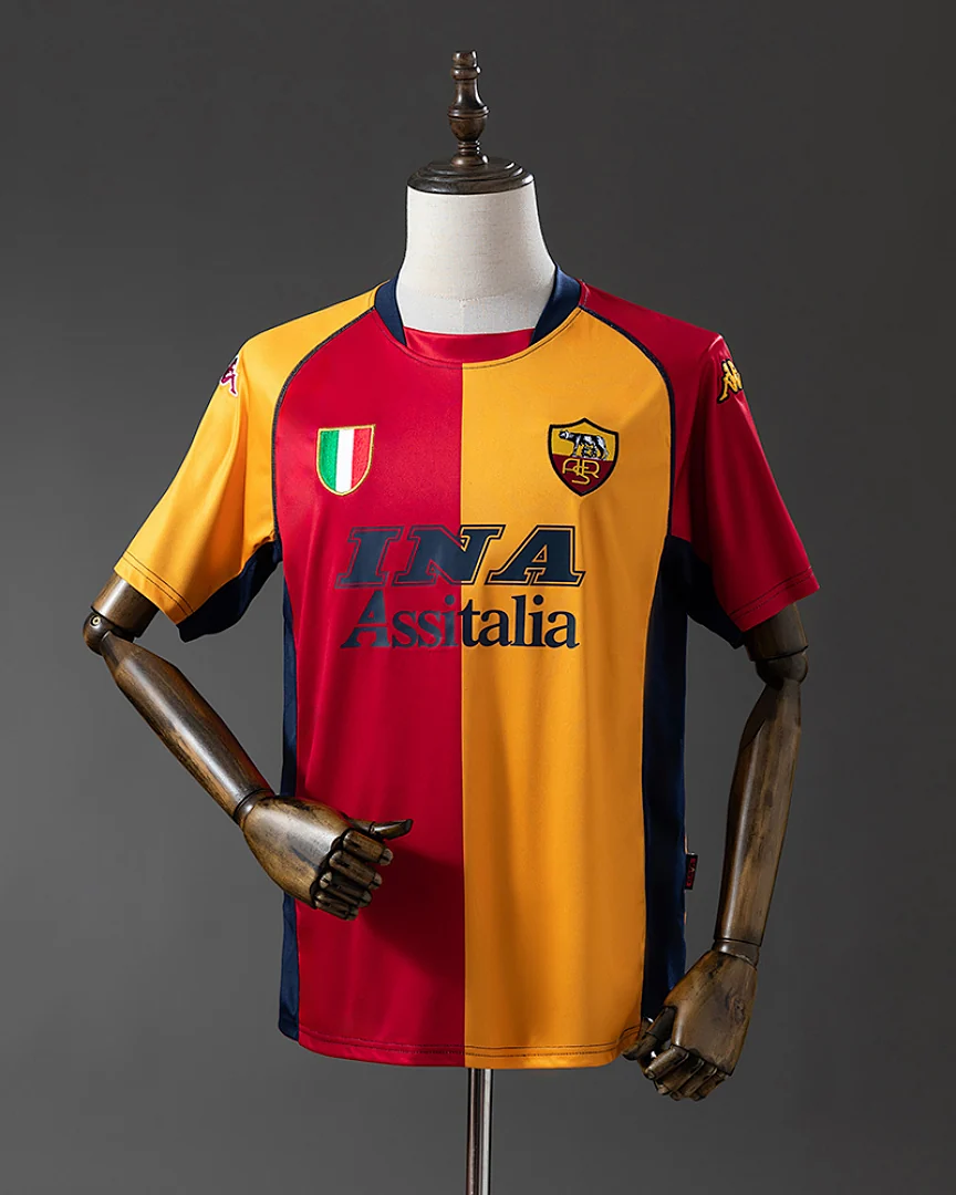 Camisola Retro AS Roma 2001/02 Edição Especial