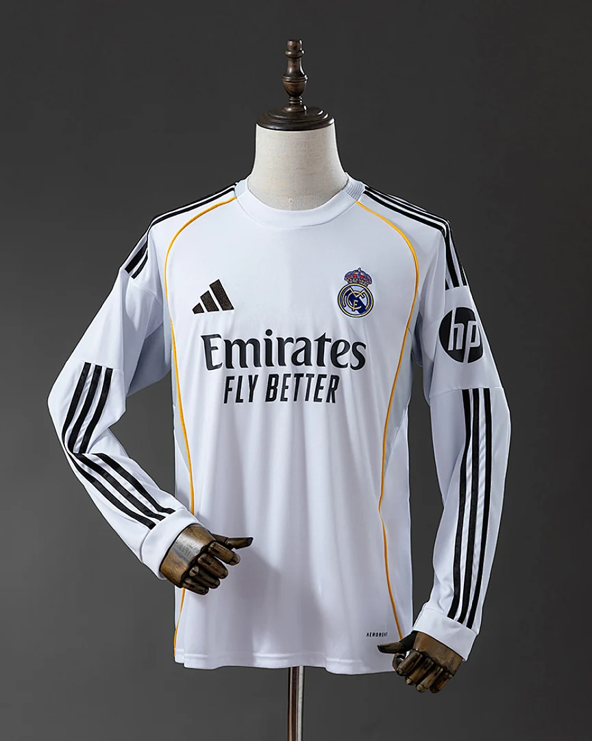 Camisola Real Madrid 25/26 Principal Manga Comprida