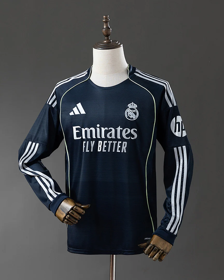 Camisola Real Madrid 25/26 Alternativa Manga Comprida