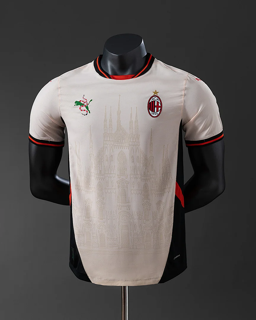 Camisola AC Milan 25/26 Edição Especial Versão Jogador · Modelo 2