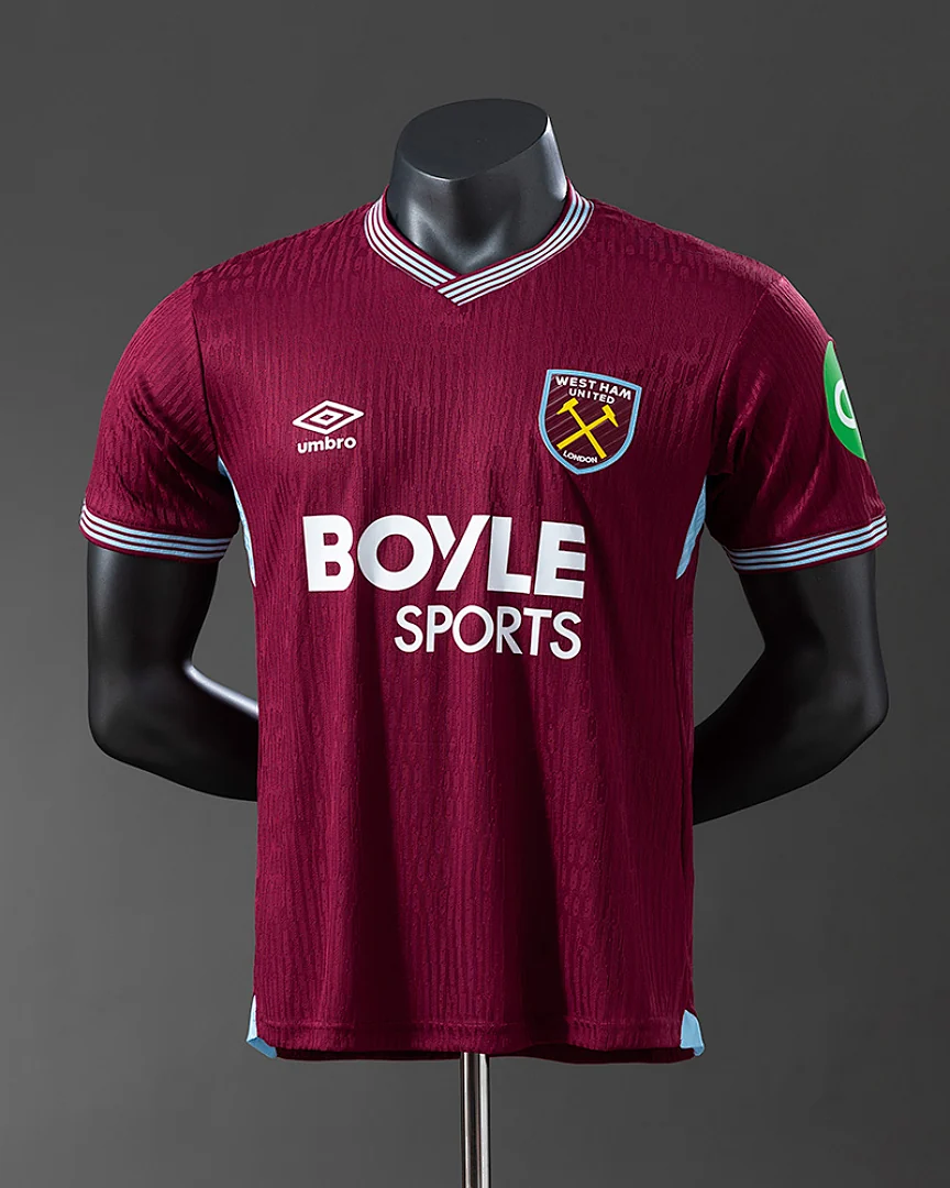 Camisola West Ham 25/26 Principal Versão Jogador